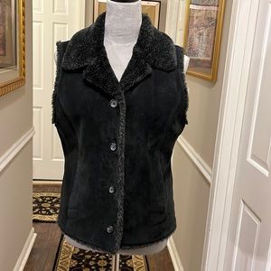 Genuine Leather Eddie Bauer Winter Vest